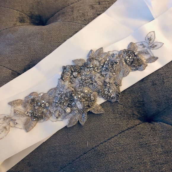 Amy Kuschel Silk Satin Sash - Picture 1 of 8